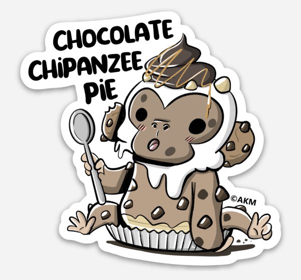 Food Puns - Chocolate Chimpanzee Pie