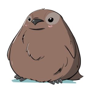 Baby King Penguin Sticker