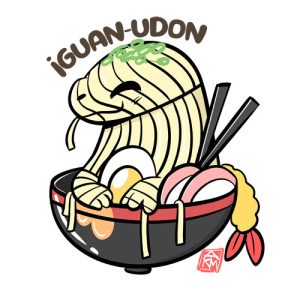 Foodie Punimals- Iguan-Udon